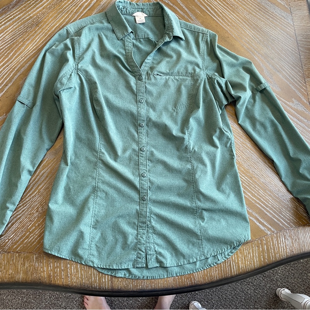 Duluth Women’s Green Hiking Shirt